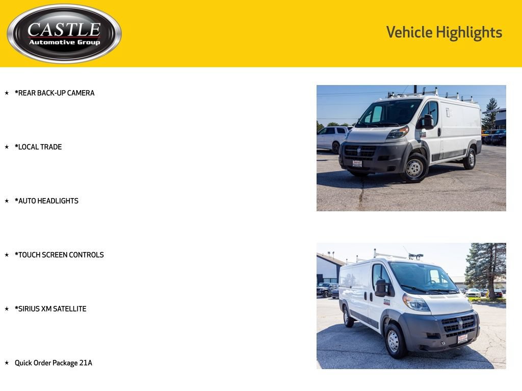 Used 2018 RAM ProMaster 1500 FWD image 3