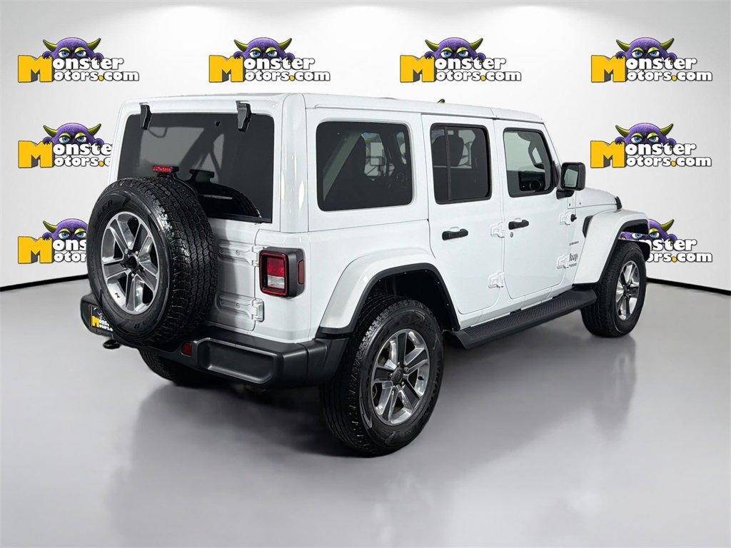 Used 2021 Jeep Wrangler Unlimited Sahara w/ Uconnect 4C Nav & Sound Group image 5