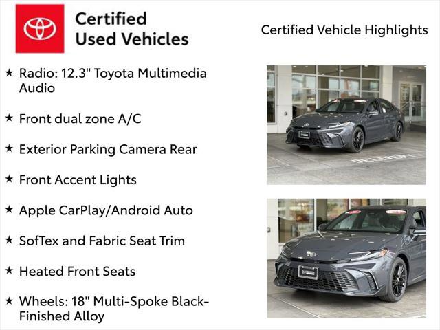 Certified 2026 Toyota Camry SE FWD image 7