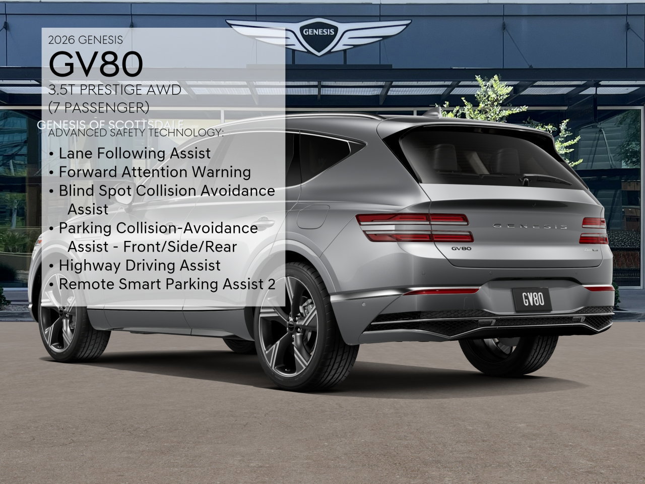 New 2026 Genesis GV80 3.5T Prestige AWD/4WD image 7