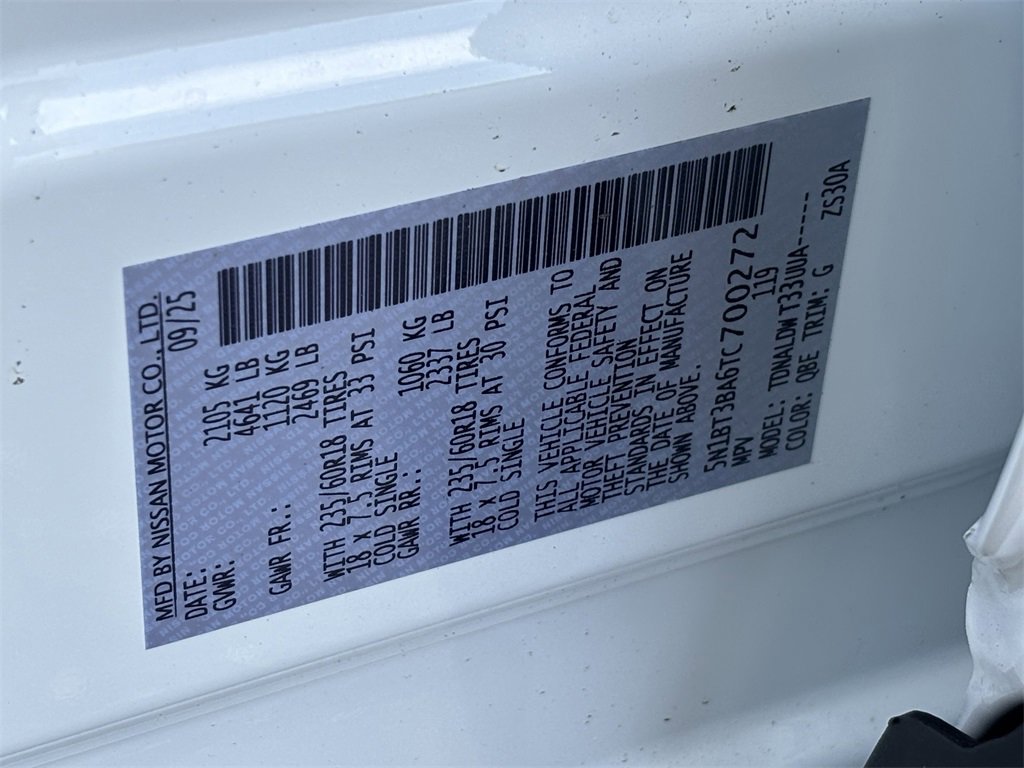 New 2026 Nissan Rogue SV image 20