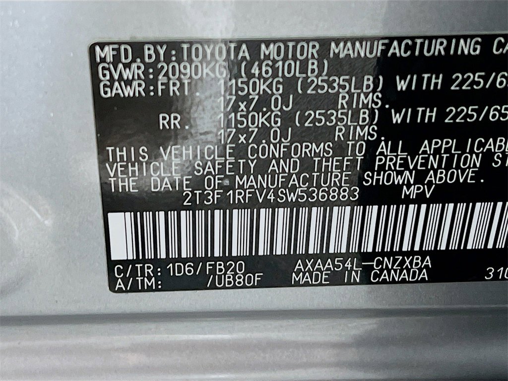Certified 2025 Toyota RAV4 LE image 29