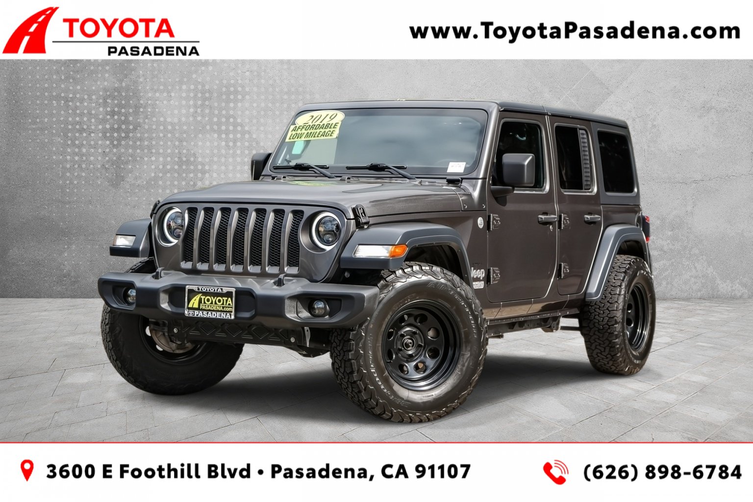 Used 2019 Jeep Wrangler Unlimited Sport S
