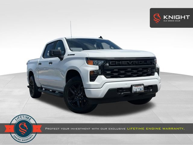 Used 2023 Chevrolet Silverado 1500 Custom w/ LPO, Dark Essentials Package AWD/4WD 360° Tour