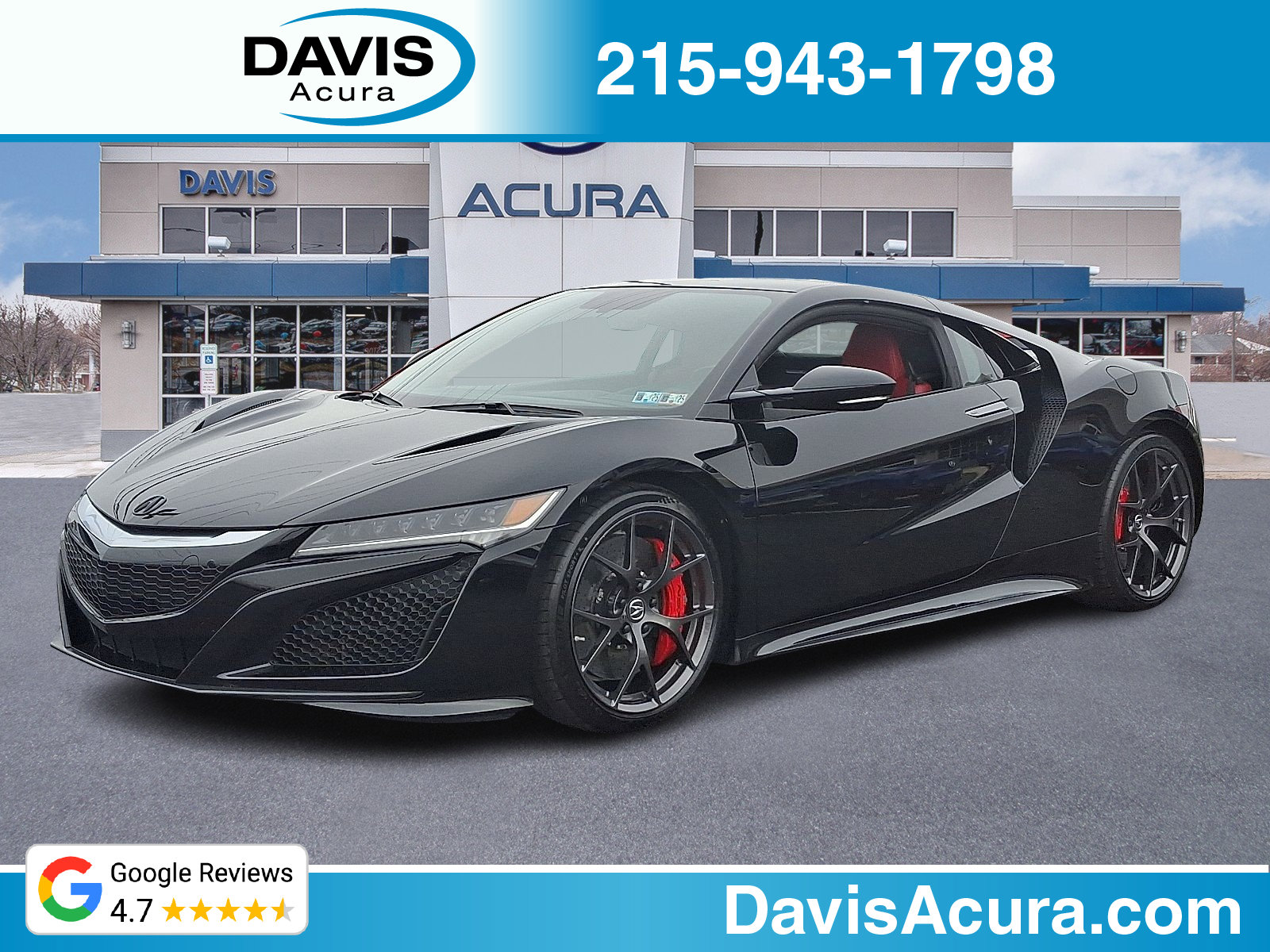 Used 2017 Acura NSX image 1
