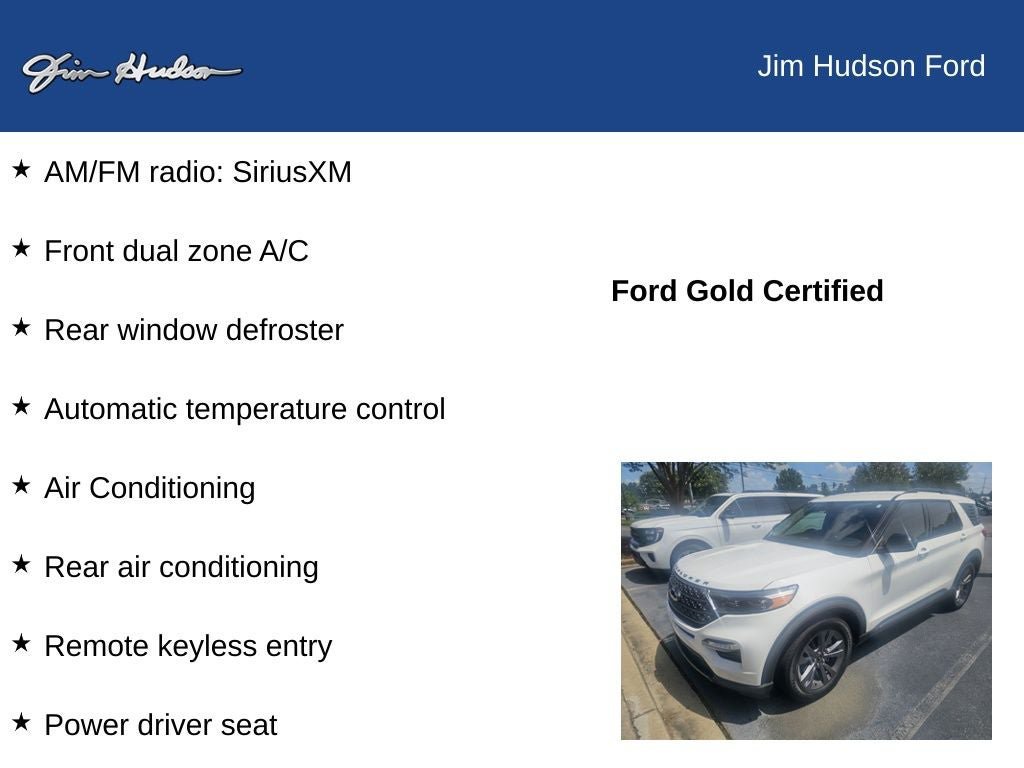 Used 2022 Ford Explorer XLT w/ Equipment Group 202A RWD image 10