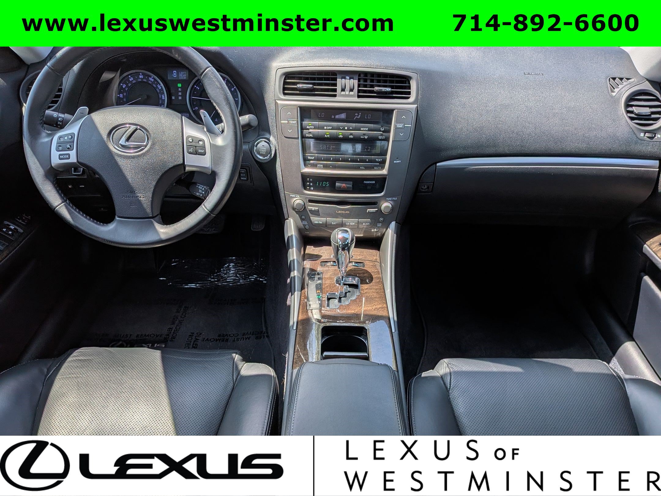 Used 2011 Lexus IS 250 w/ Premium Pkg Value Edition RWD image 15