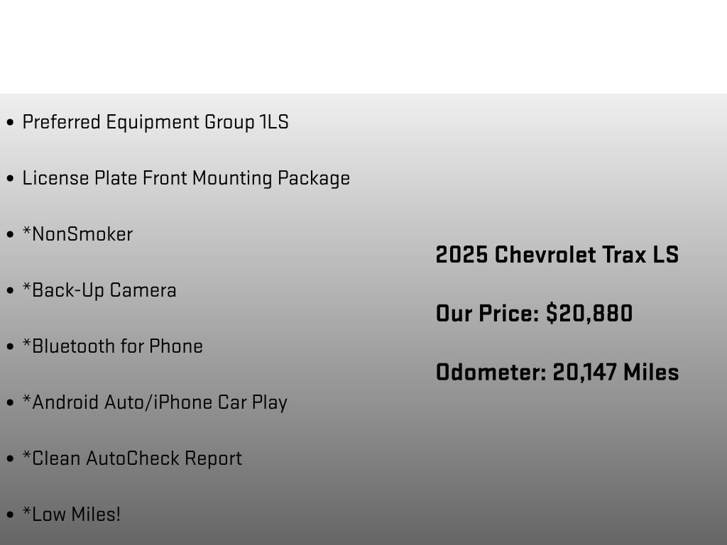 Used 2025 Chevrolet Trax LS image 6