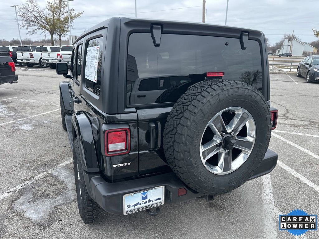 Used 2021 Jeep Wrangler Unlimited Sahara AWD/4WD image 22