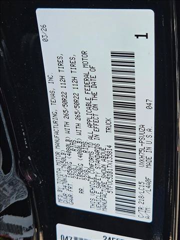 New 2026 Toyota Tundra Capstone AWD/4WD image 17