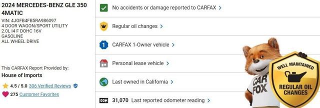 Certified 2024 Mercedes-Benz GLE 350 4MATIC image 3