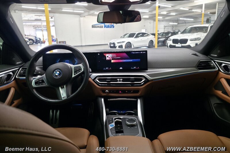 Used 2023 BMW i4 eDrive40 w/ M Sport Package RWD image 23