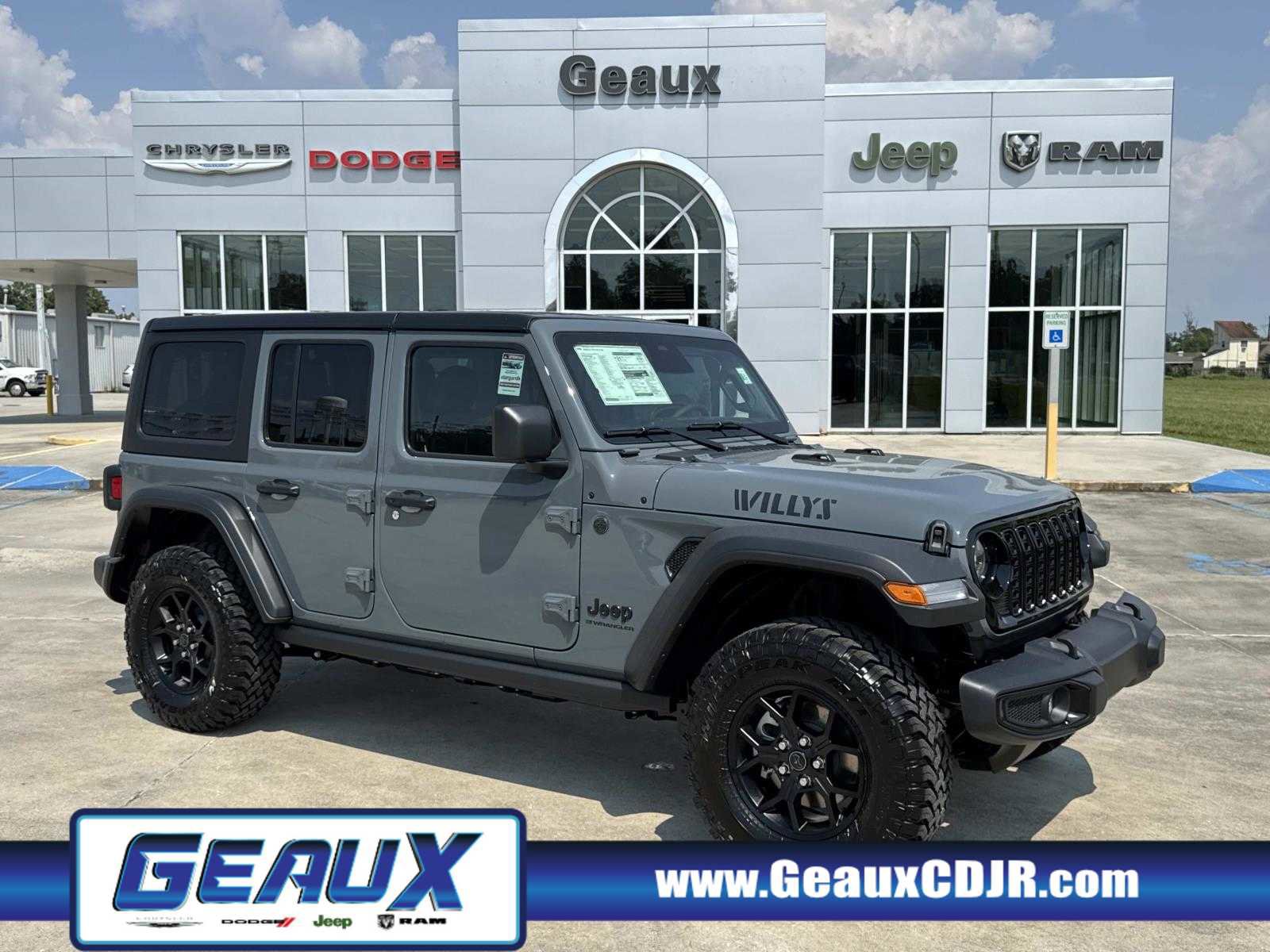 New 2025 Jeep Wrangler Willys