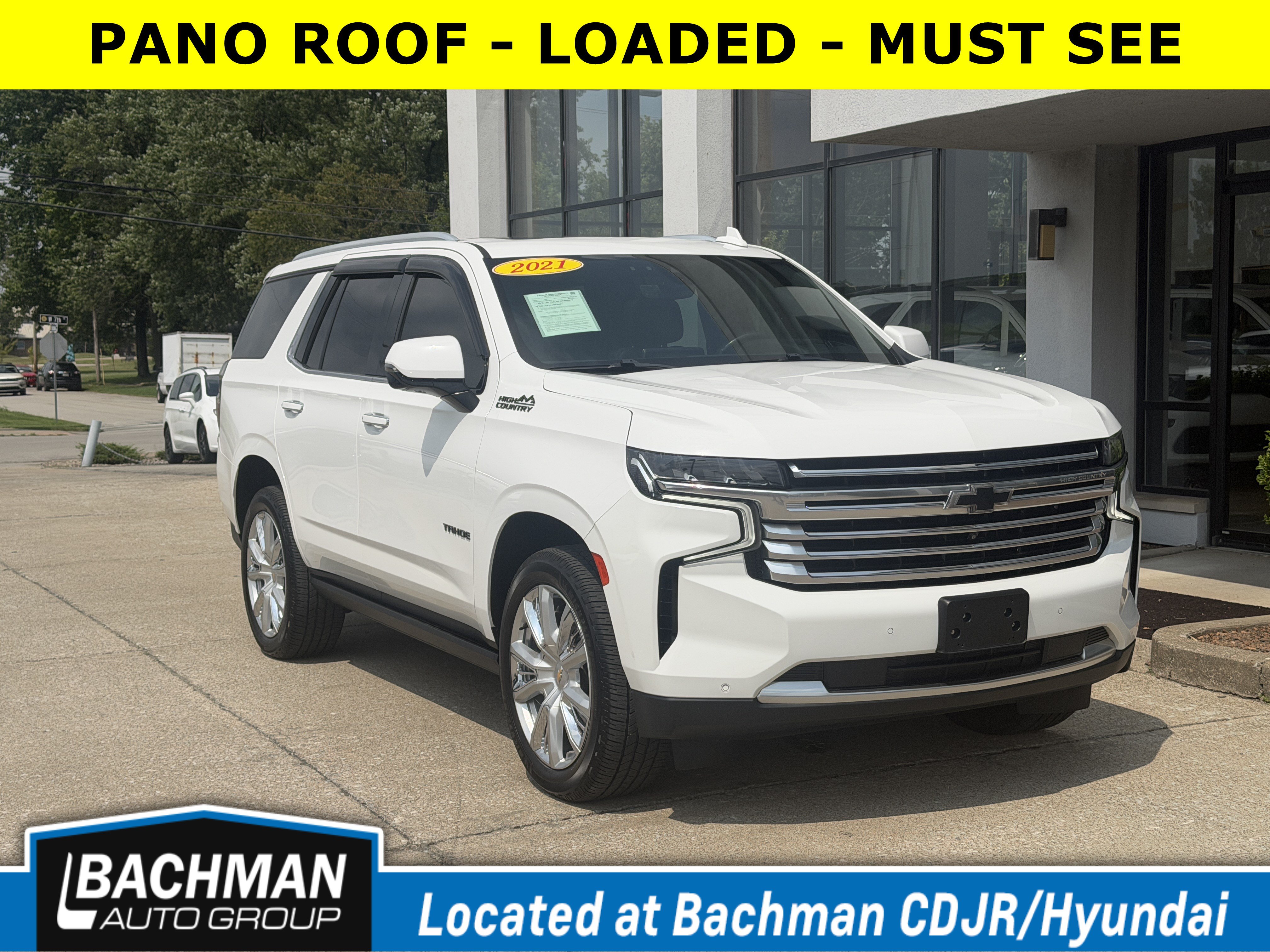 Used 2021 Chevrolet Tahoe High Country w/ Premium Package AWD/4WD video 1