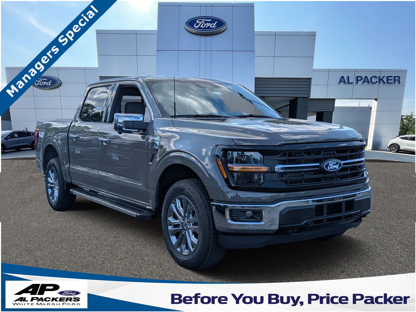 New 2025 Ford F150 XLT w/ Equipment Group 302A MID