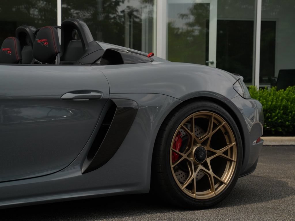 Used 2025 Porsche 718 Boxster Spyder RS w/ Weissach Package RWD image 12
