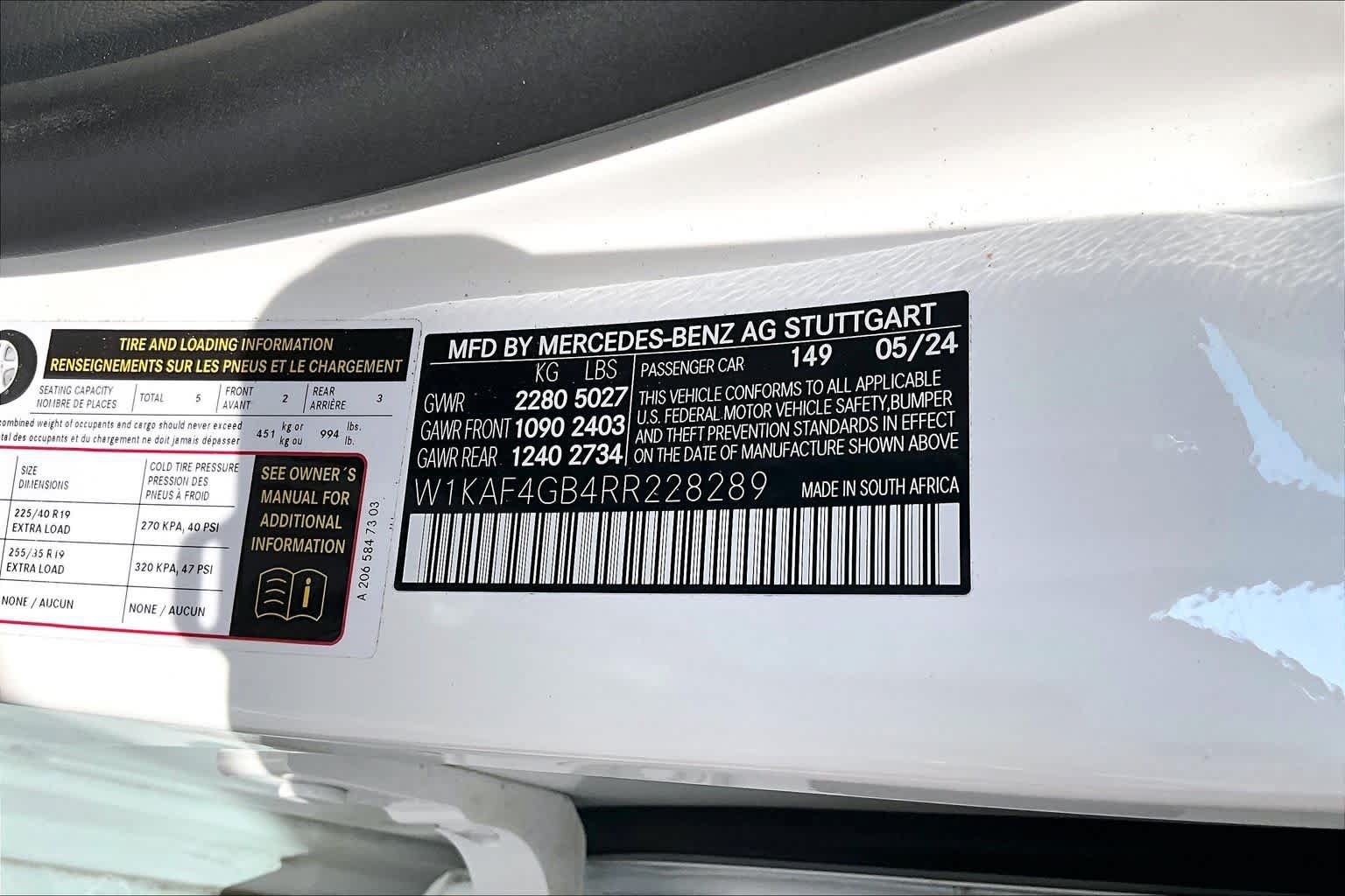 Certified 2024 Mercedes-Benz C 300 Sedan image 38