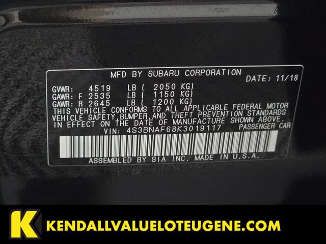 Used 2019 Subaru Legacy 2.5i Premium AWD/4WD image 10