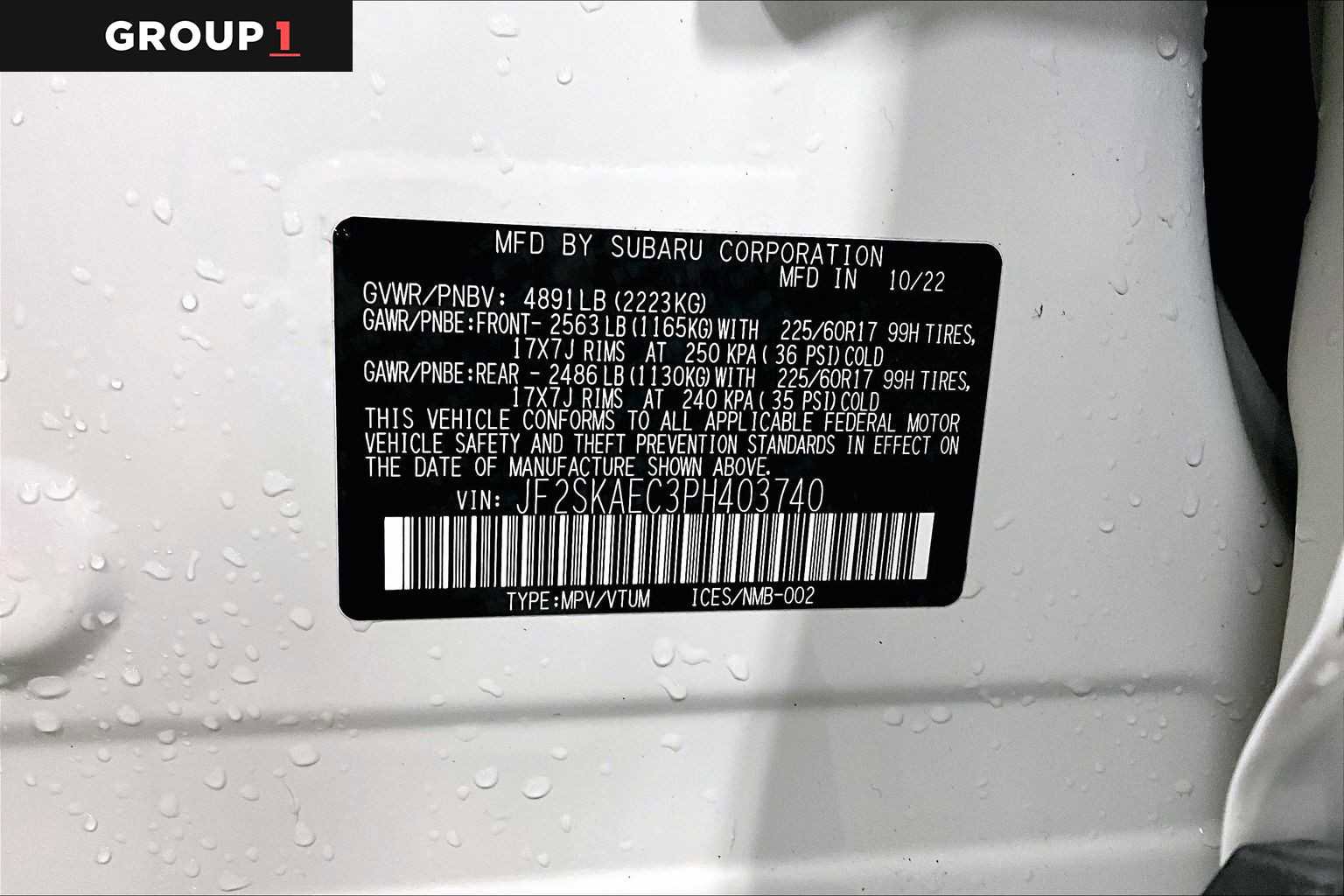 Certified 2023 Subaru Forester Premium image 37