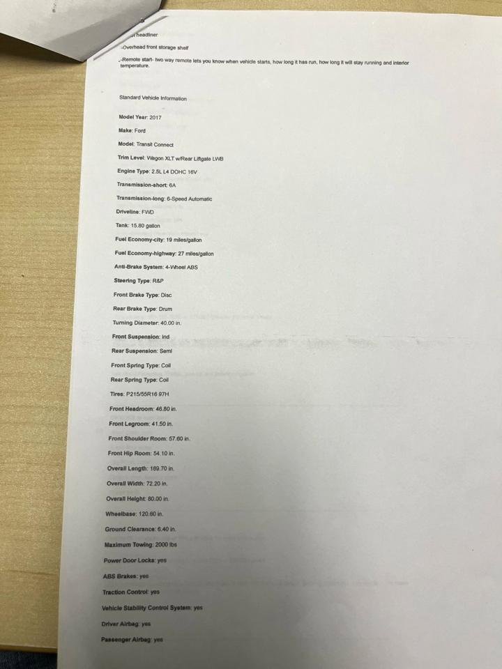 Used 2017 Ford Transit Connect XLT FWD image 41