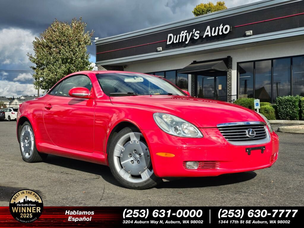 Used 2002 Lexus SC 430 Convertible