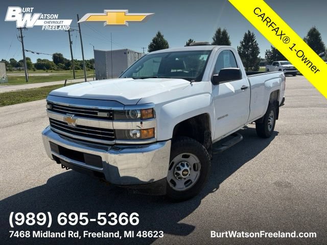 Used 2015 Chevrolet Silverado 2500 W/T w/ Snow Plow Prep Package AWD/4WD image 1