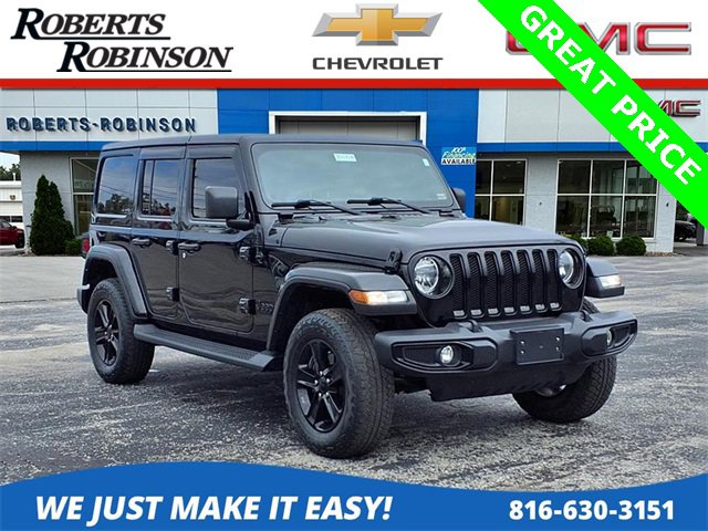 Used 2021 Jeep Wrangler Unlimited Sahara