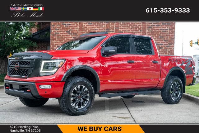 Used 2023 Nissan Titan PRO-4X w/ Pro-4x Convenience Package AWD/4WD image 1