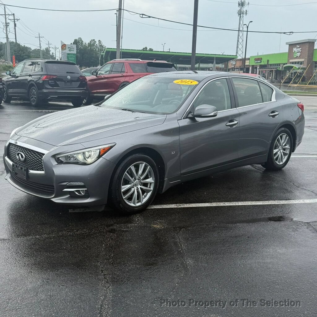 Used 2015 INFINITI Q50 Premium w/ Navigation Package AWD/4WD image 7