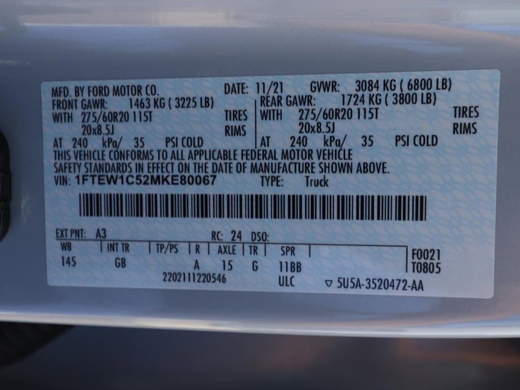 Used 2021 Ford F150 XL w/ STX Appearance Package RWD image 23