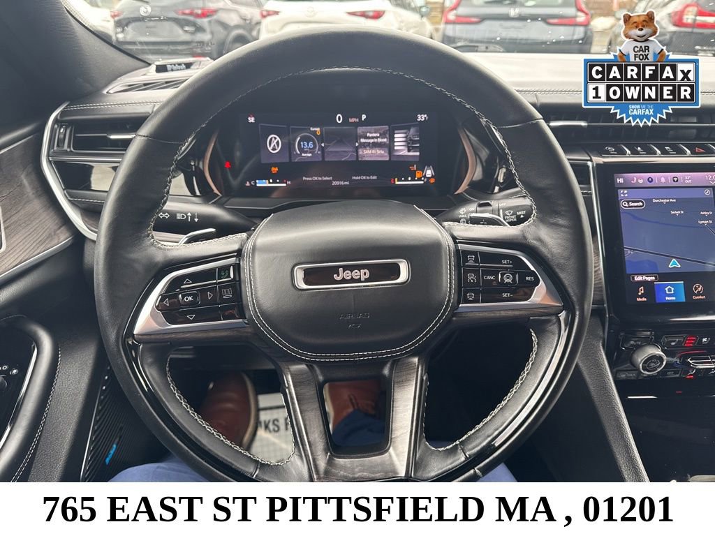 Used 2022 Jeep Grand Cherokee Overland w/ Adv Protech Group III AWD/4WD image 32