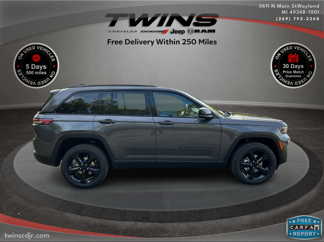 New 2025 Jeep Grand Cherokee Limited w/ Black Appearance Package