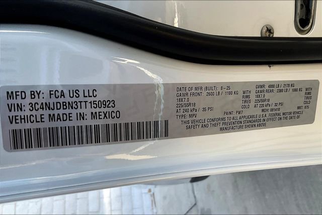 New 2026 Jeep Compass Latitude w/ Quick Order Package 29K image 15