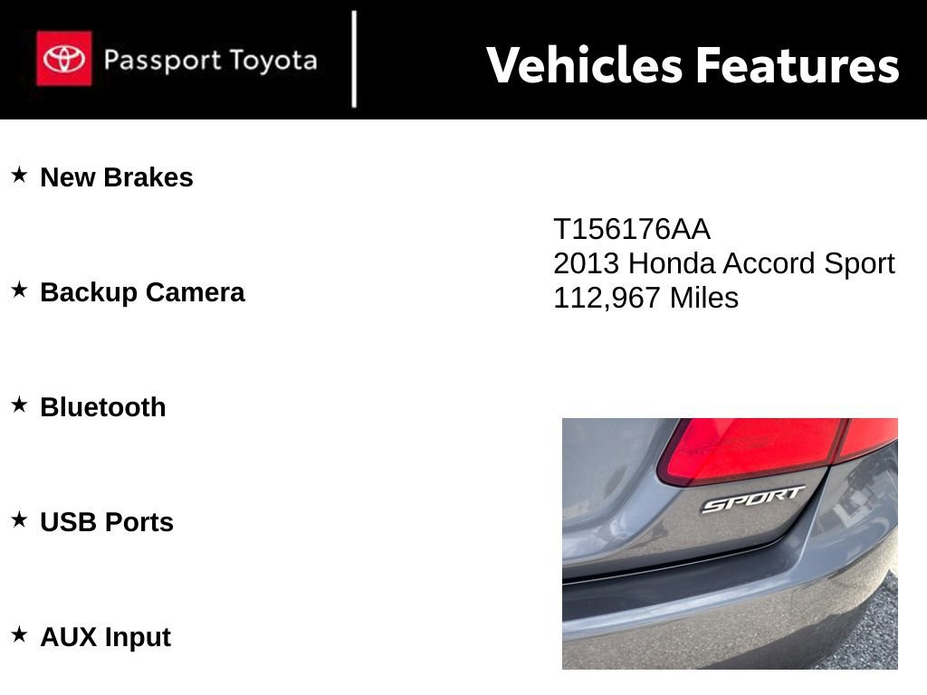 Used 2013 Honda Accord Sport image 9