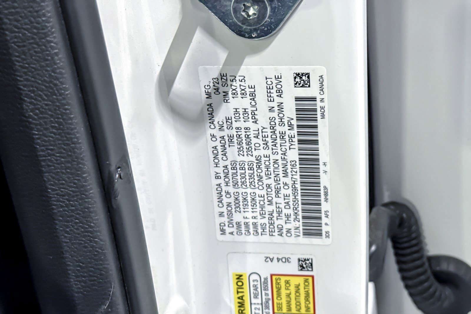 Certified 2023 Honda CR-V Sport image 21