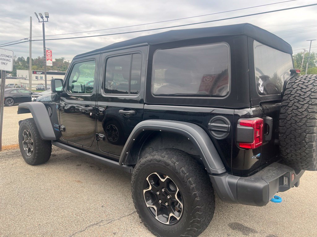 Used 2021 Jeep Wrangler Unlimited Rubicon 4xe w/ Steel Bumper Group AWD/4WD image 3