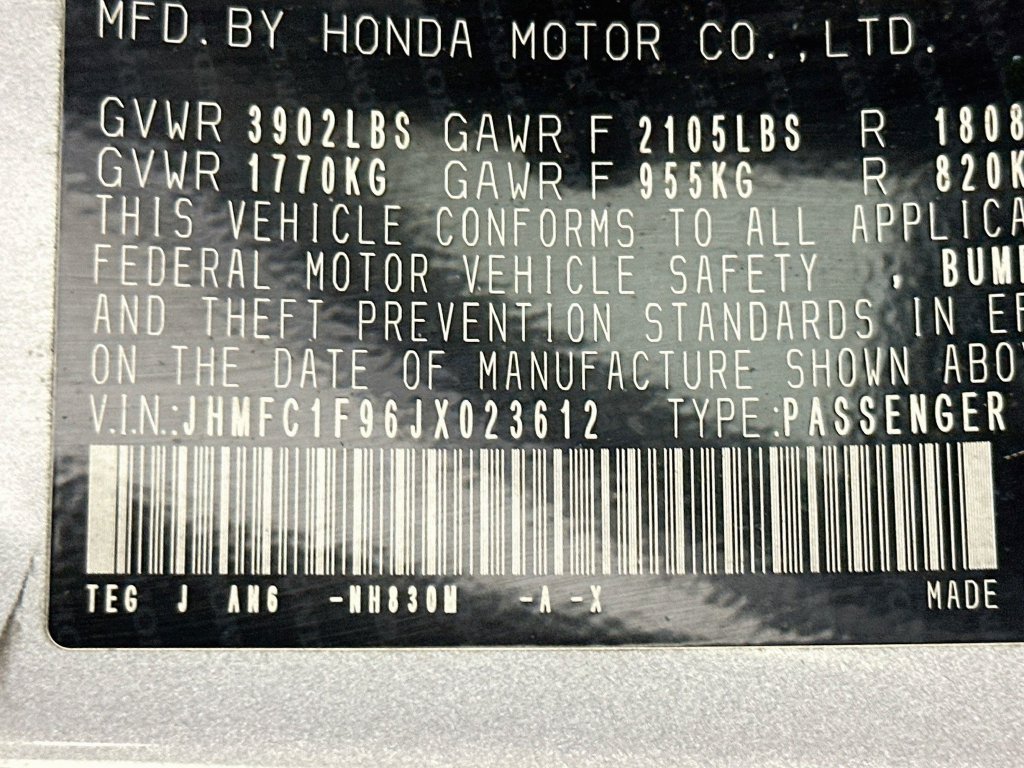 Used 2018 Honda Civic Touring image 40
