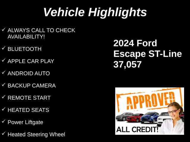 Used 2024 Ford Escape ST-Line AWD/4WD image 9