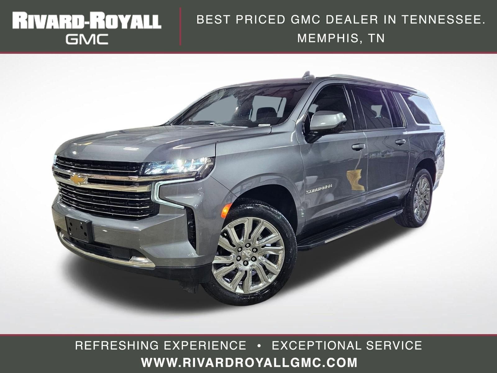 Used 2021 Chevrolet Suburban LT RWD image 1