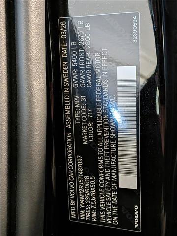 New 2026 Volvo XC60 B5 Core w/ Climate Package AWD/4WD image 19