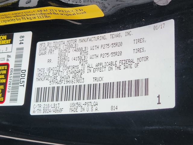 Used 2017 Toyota Tundra Limited w/ Limited Premium Package image 35