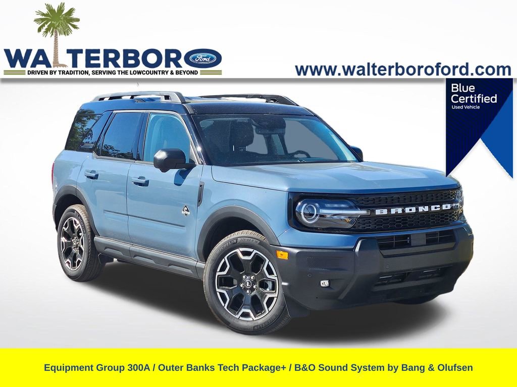 Used 2025 Ford Bronco Sport Outer Banks w/ Outer Banks Tech Package+