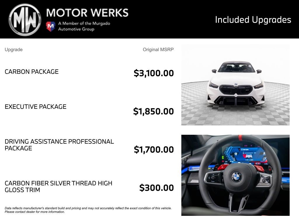 Used 2026 BMW M5 w/ Carbon Package image 4