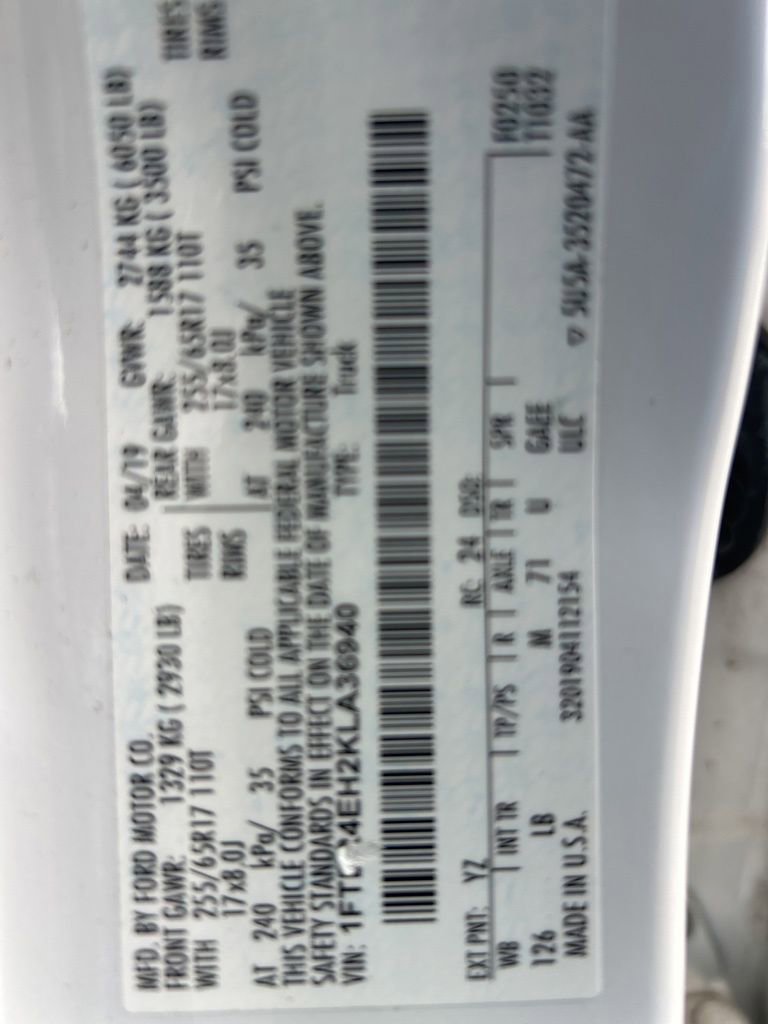 Certified 2019 Ford Ranger XLT w/ Equipment Group 301A Mid image 42