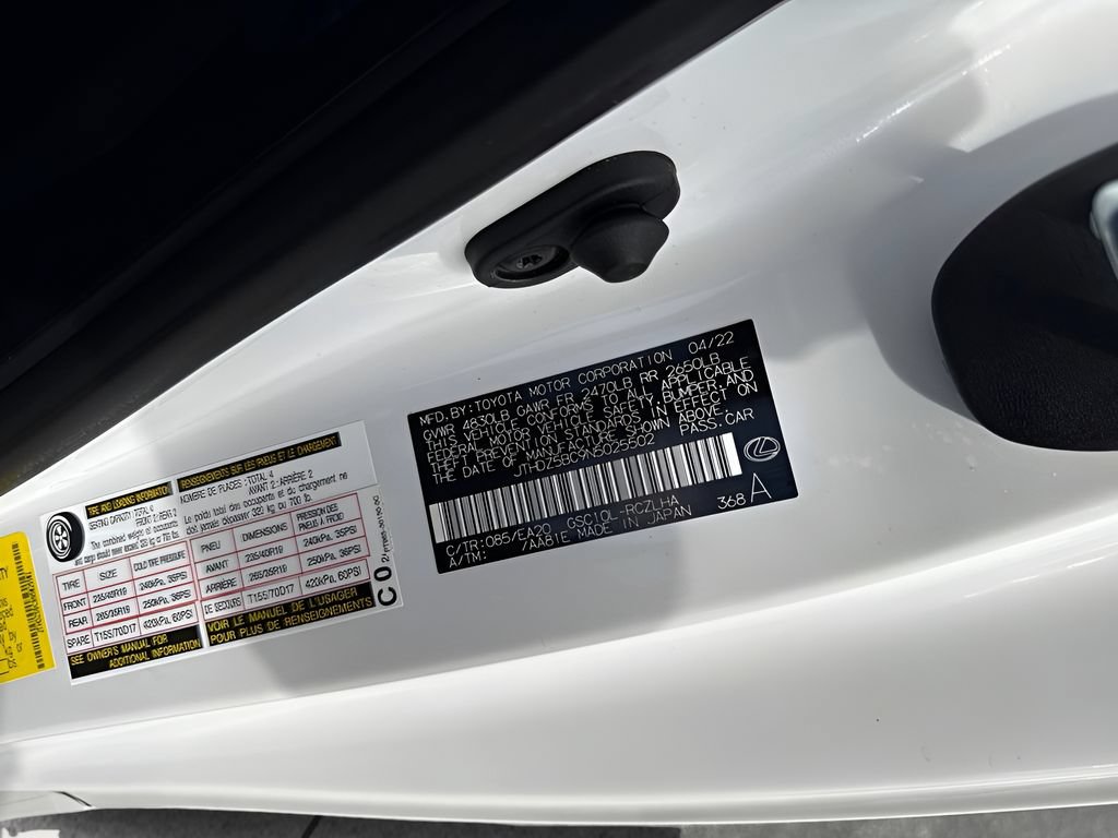 Used 2022 Lexus RC 350 w/ Premium Package RWD image 23