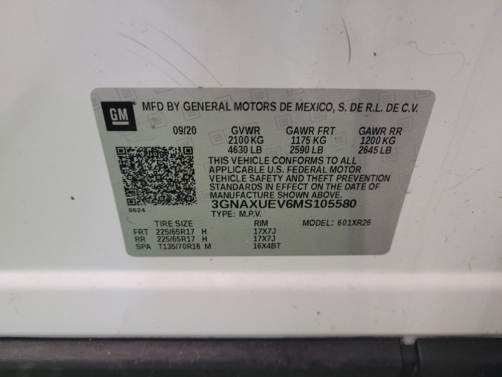 Used 2021 Chevrolet Equinox LT image 33