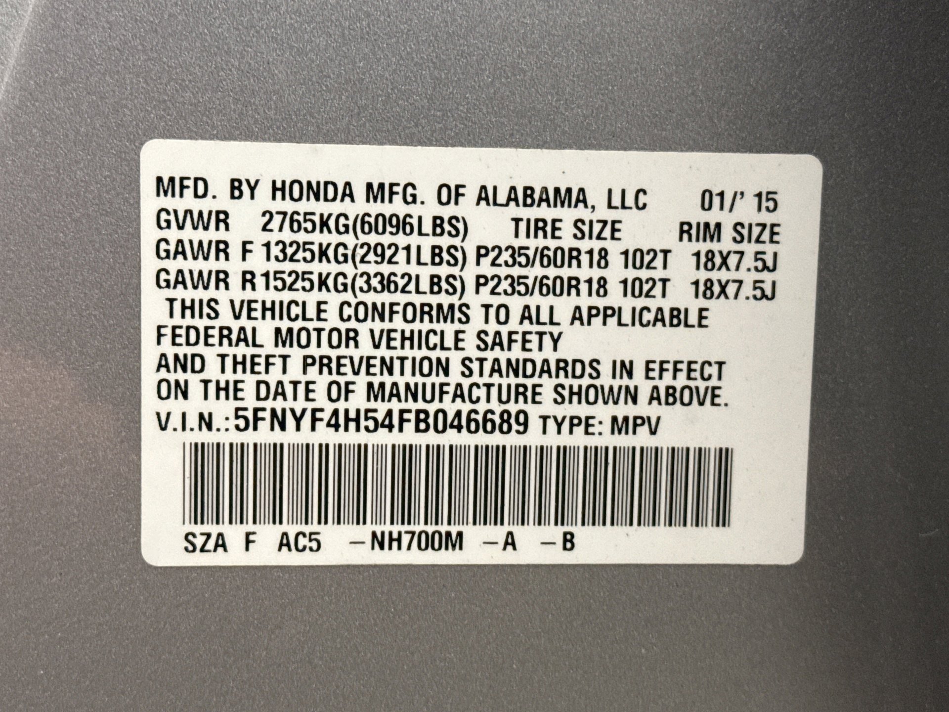 Used 2015 Honda Pilot EX-L image 24
