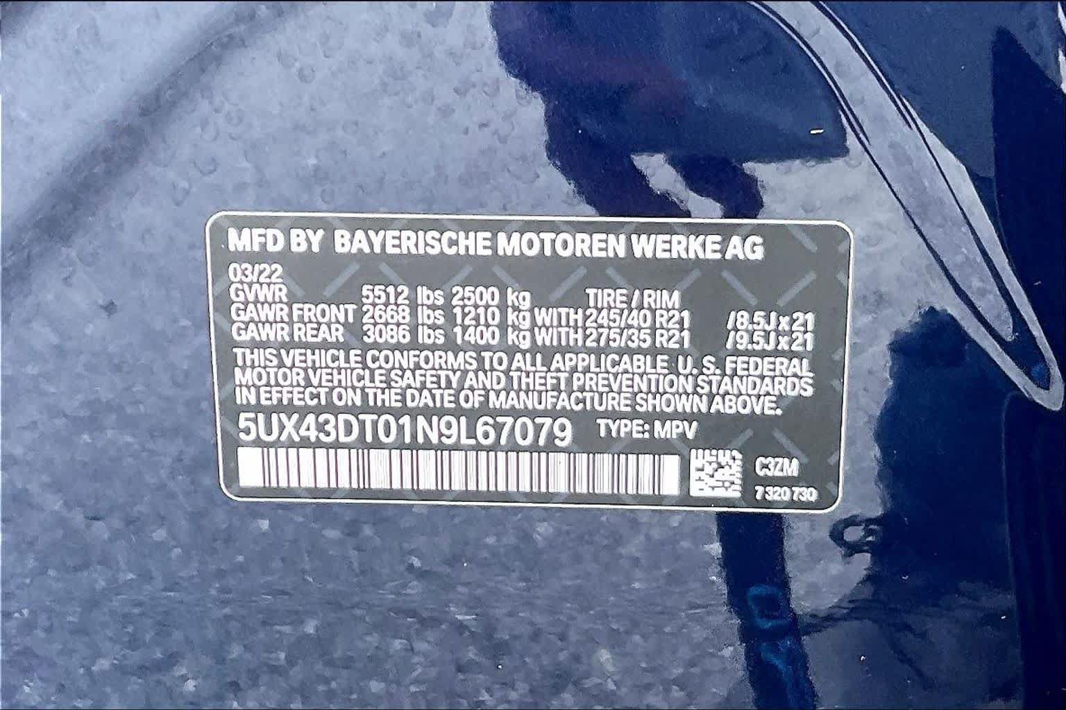 Used 2022 BMW X4 M40i AWD/4WD image 33