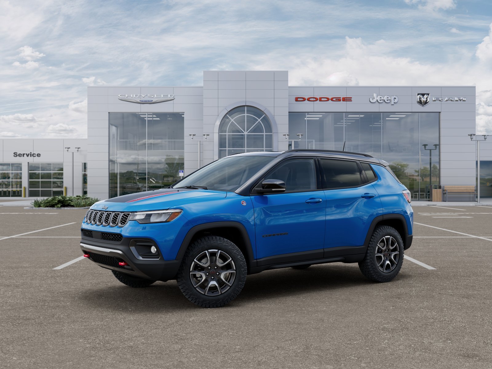 New 2026 Jeep Compass Trailhawk w/ Sun, Sound & Navigation Group AWD/4WD image 28