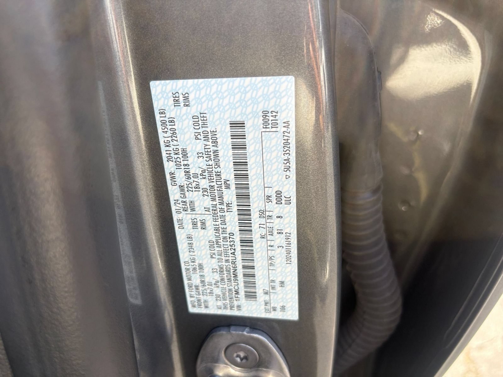 Used 2024 Ford Escape ST-Line AWD/4WD image 31
